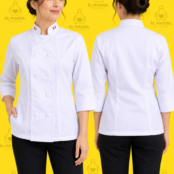 Chaqueta Chef Drill Dama
